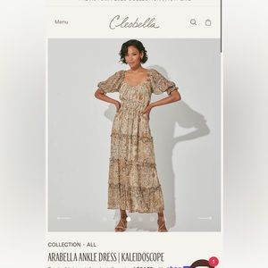 Cleobella Arabella Ankle Dress in Kaleidoscope